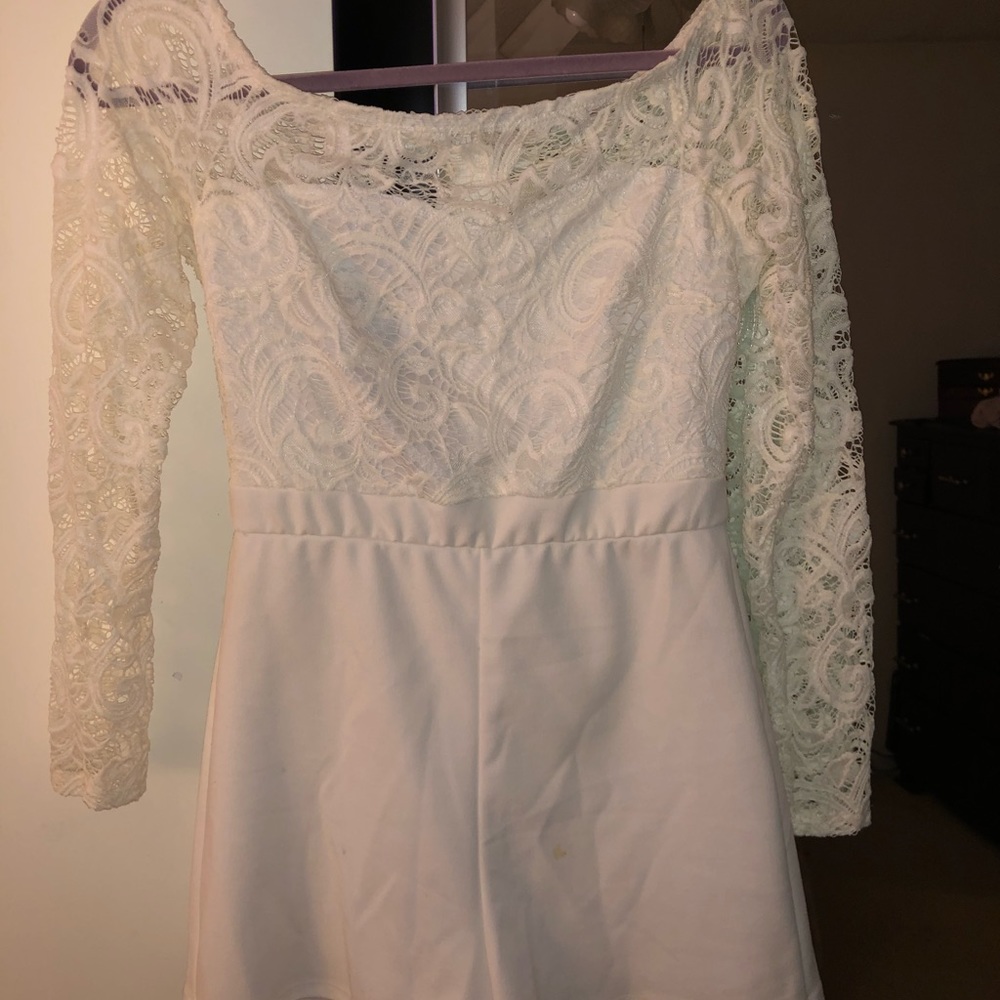 White romper
